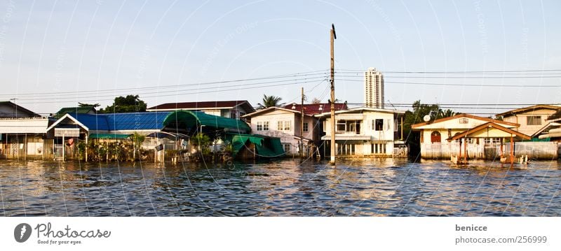 bangkok flood High tide House (Residential Structure) Flood Flat (apartment) River Disaster Natural catastrophe Problem Town house (Terraced house) Bangkok