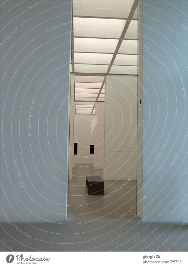 art gallery Munich Art Exhibition Wall (building) White Light Style Architecture Pinakothek of Modern Art Room