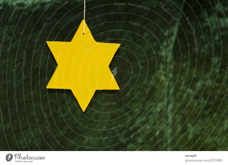 Star Star (Symbol) shaped wood Yellow Surface Product Material Outline Illustration striking Christmas & Advent Symbols and metaphors Pictogram Silhouette