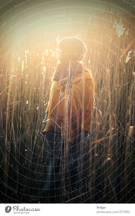 Dreamlike Trip Winter 1 Human being Nature Landscape Plant Water Sunlight Autumn Beautiful weather Clothing Cap Black-haired Warmth Vignetting Young woman