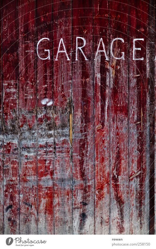 garage Manmade structures Wall (barrier) Wall (building) Door Environmental pollution Town Decline Past Transience Change Garage Garage door Gate Dye Flake off