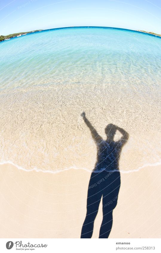 holiday pleasure Lifestyle Style Joy Wellness Contentment Leisure and hobbies Vacation & Travel Freedom Summer Summer vacation Sun Sunbathing Beach Ocean Island