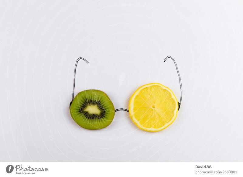 Glasses with a difference Food Fruit Organic produce Vegetarian diet Diet Style Design Exotic Joy Healthy Medical treatment Alternative medicine Healthy Eating