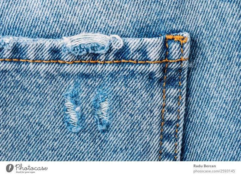 Jeans Pocket Closeup With Denim Texture Details pocket jean Background picture Blue Consistency Design Cloth Fashion Pattern Clothing Material textile Cotton