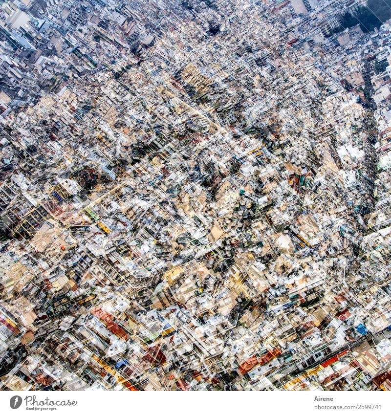 it's a tight spot. Athens Town Capital city Downtown Populated House (Residential Structure) Living or residing Large Infinity Bright Cuddly Many Claustrophobia