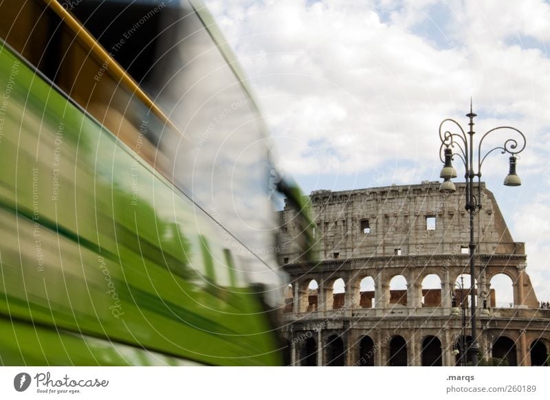 SIGHTSEEING Vacation & Travel Tourism Trip Sightseeing City trip Clouds Rome Italy Europe Manmade structures Tourist Attraction Landmark Colosseum Transport