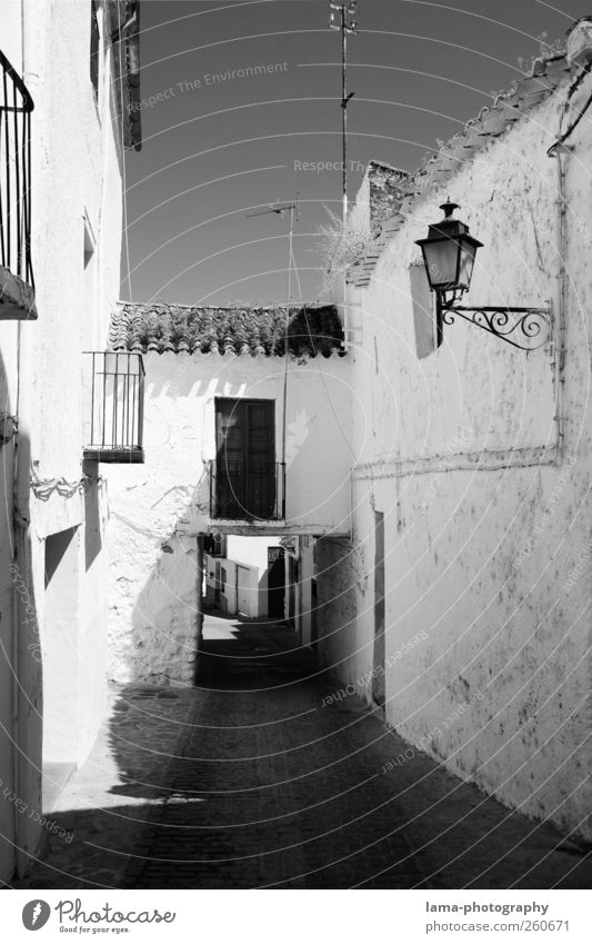 Pueblo blanco [XII] Vacation & Travel Tourism Summer vacation Granada Antequera Andalucia Spain Village Old town House (Residential Structure) Building