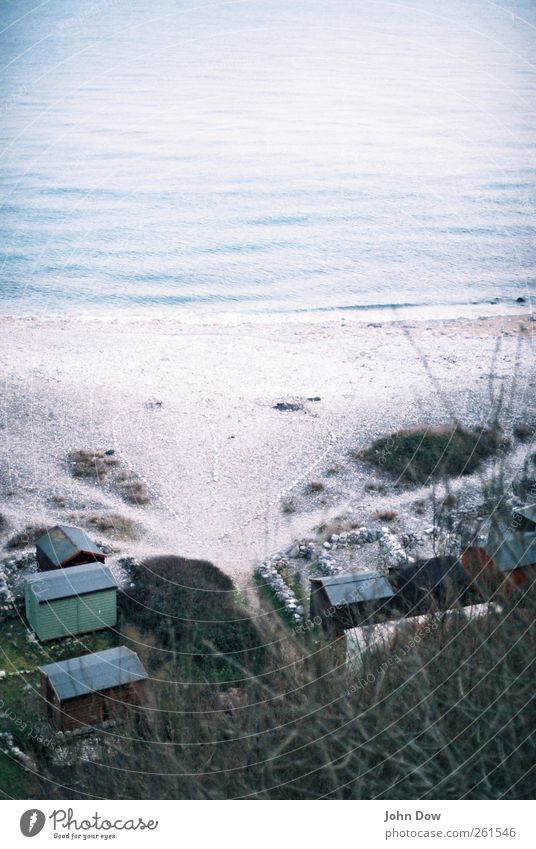 Spot the Heart on Valentinesday Coast Beach Bay Ocean House (Residential Structure) Uniqueness Beach hut Stony Deserted Blur Bird's-eye view