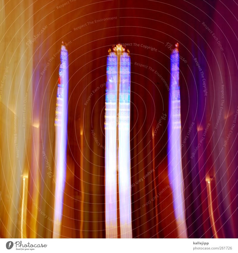 Ascension Art Culture Multicoloured Church window The Assumption Christianity The Gospel Catholicism Cathedral Interior shot Experimental Abstract Deserted