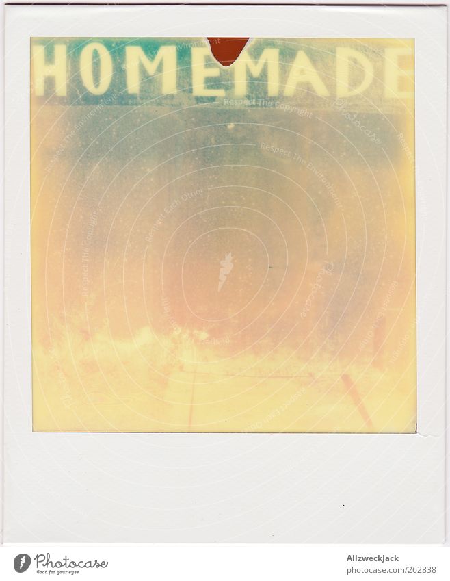 by Mommy Characters Graffiti Old Esthetic Retro Tradition Housekeeping Handcrafts homemade hand made Colour photo Exterior shot Polaroid Deserted Morning Day