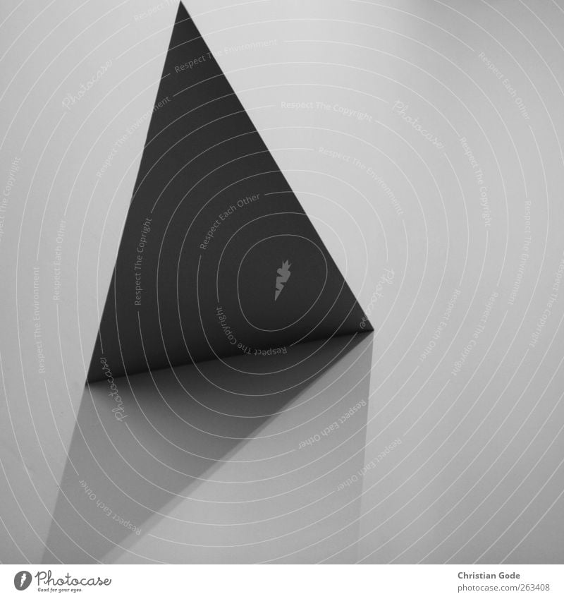 passage Deserted White Triangle Structures and shapes Square Black Black & white photo diamond Gray Gray scale value Diagonal Visual spectacle Shadow Abstract