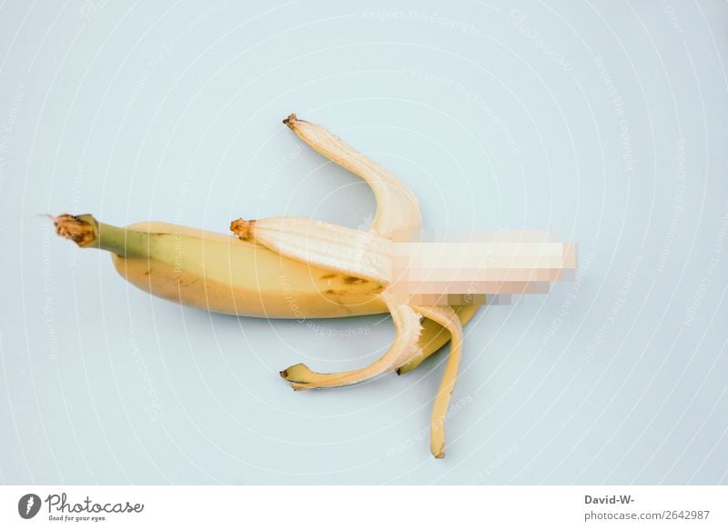 graded Healthy Healthy Eating Life Human being Masculine Man Adults Art Work of art Hang Exotic Delicious Funny Yellow Banana Open Penis Gender Censorship Pixel
