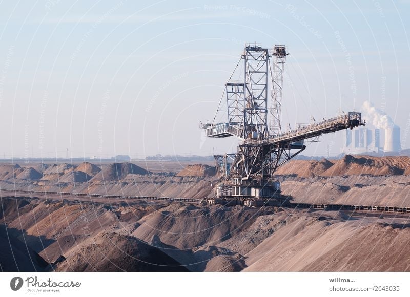 Energy & Environment, open pit mining Soft coal mining Coal Thermal power station Energy industry Electricity generating station District heating system
