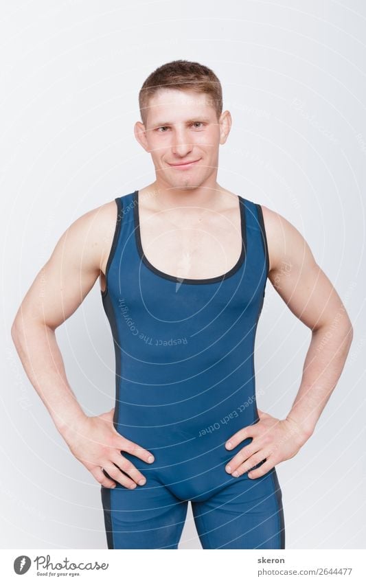 the guy in the wrestling leotard Lifestyle Style Design Beautiful Personal hygiene Sports Fitness Sports Training Sportsperson Success Loser Parenting Education
