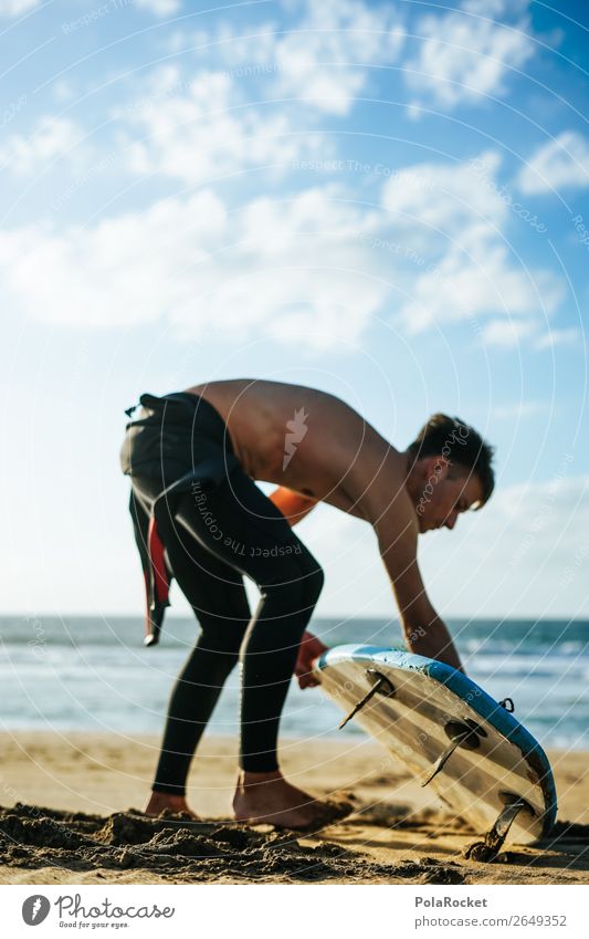 #AS# Let's go ! Lifestyle Sports Human being Masculine 1 Esthetic Ocean Aquatics Surfing Surfer Surfboard Surf school Vacation & Travel Vacation photo