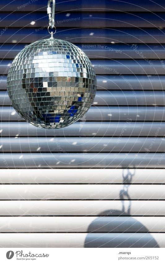 disco Lifestyle Style Design Night life Party Event Music Club Disco Disc jockey Going out Feasts & Celebrations Clubbing Dance Birthday Disco ball Line Stripe