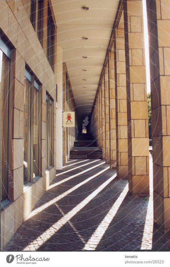 shadow columns Frankfurt Light Architecture Shadow Column harness Corridor