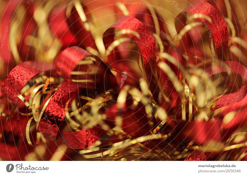 Christmas decoration /coloured red-gold Happy Decoration Feasts & Celebrations Valentine's Day Carnival Christmas & Advent New Year's Eve Paper
