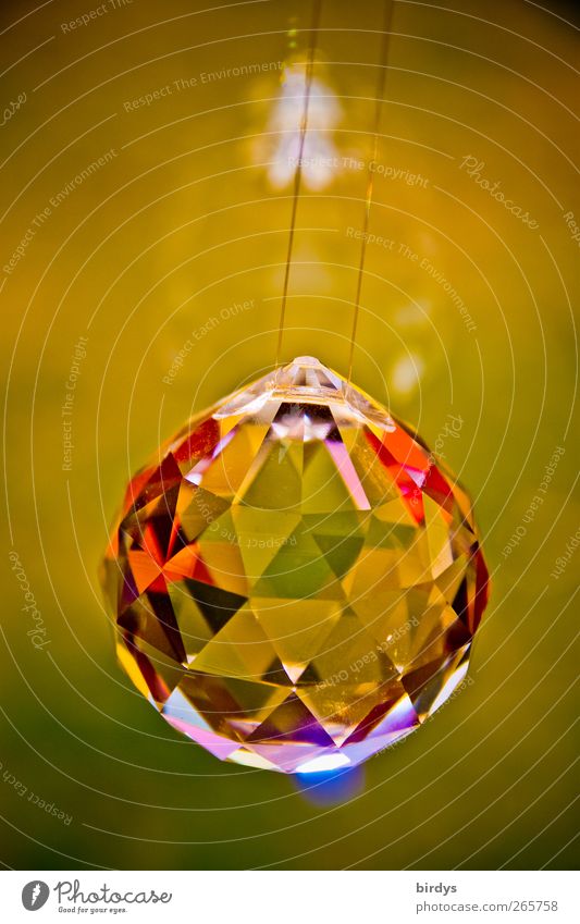 Blink...Lightning...Spark.... Elegant Design Decoration Crystal ball Glass Glittering Illuminate Esthetic Positive Kitsch Luxury Pure Multicoloured Refraction