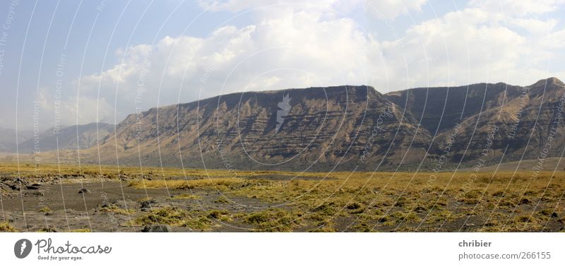 Steep,huh? Far-off places Landscape Sky Volcano Rift Valley Steep face Volcanic Tansania Africa Gloomy Dry Bizarre Nature Calm Sparse Colour photo Exterior shot
