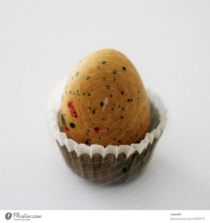 Breakfast egg Deluxe Food Nutrition Yellow White Egg Eggshell chocolate Isolated Image Bird's egg speckled Delicious Protein Colour photo Interior shot