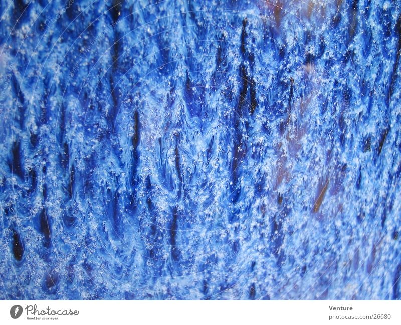 blue Pattern Glittering Cold Background picture Macro (Extreme close-up) Close-up Blue Structures and shapes Smoothness