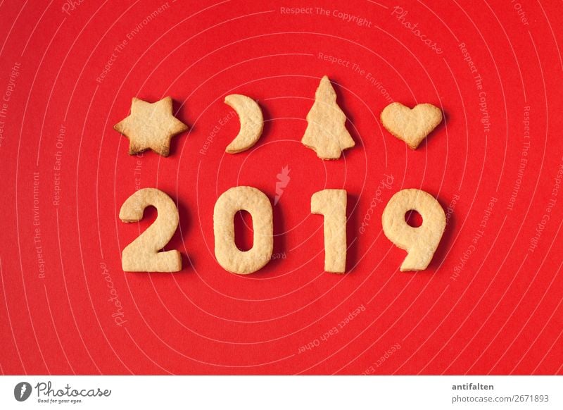 In 2019 we'll get everything baked! Dough Baked goods Cookie cut out cookies Nutrition Eating To have a coffee Leisure and hobbies Feasts & Celebrations