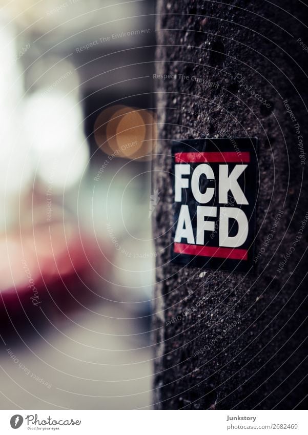 Against hate with lots of bokeh Berlin Stone Concrete Town Humanity Solidarity Truth Judicious Integrity Fairness Defiant Politics and state Democracy