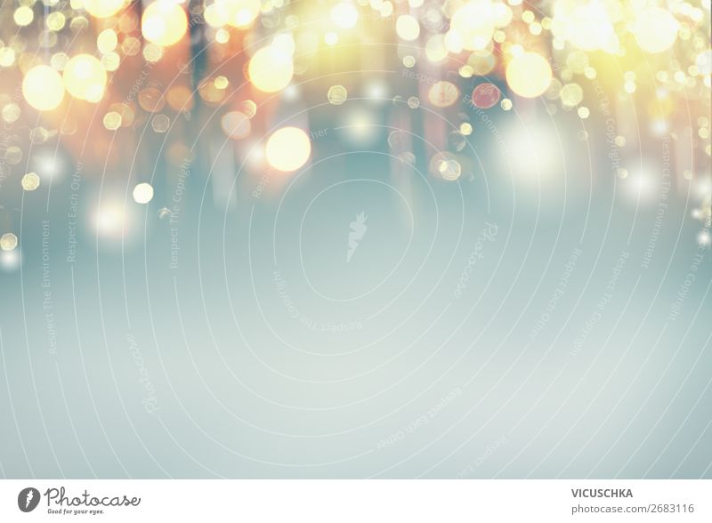 Golden Bokeh Background - a Royalty Free Stock Photo from Photocase
