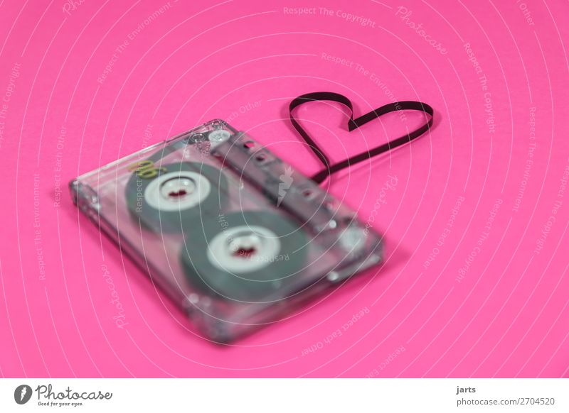 lovesong II Entertainment electronics Music Listen to music Crazy Pink Sympathy Friendship Together Love Art Cassette tape recorder Heart Song love song