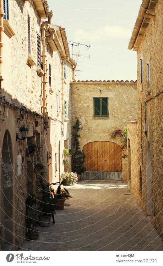 Lane Romanticism I Village Small Town Outskirts Old town Contentment Climate Mediterranean Spain Vacation & Travel Vacation photo Vacation destination