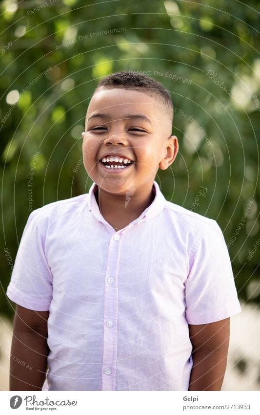 Adorable latin child in the garden Lifestyle Joy Face Playing Garden Child Human being Boy (child) Man Adults Infancy Nature Park Smiling Happiness Hot Small