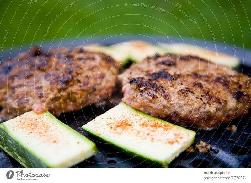 barbecue Food Meat Vegetable Zucchini Minced meat minced meat cake Meat loaf beefsteak Joy Leisure and hobbies Vacation & Travel Tourism Adventure Freedom