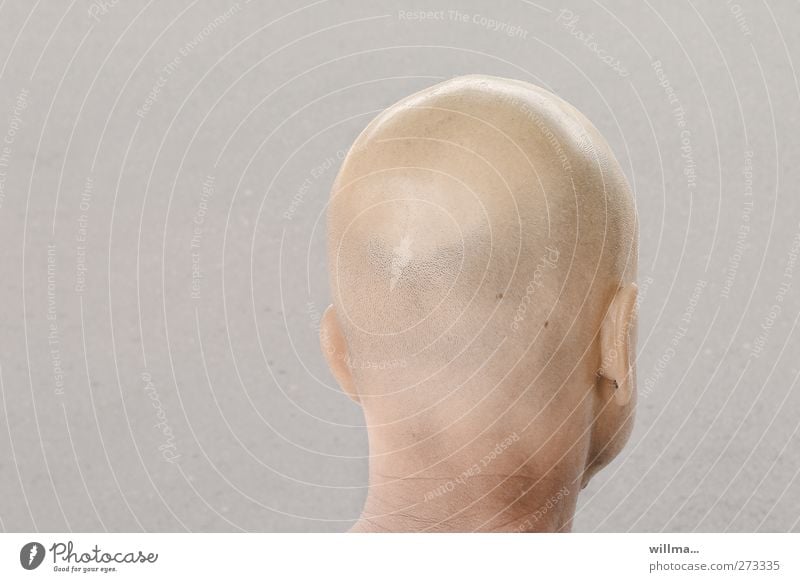 Bald man from behind - a Royalty Free Stock Photo from Photocase