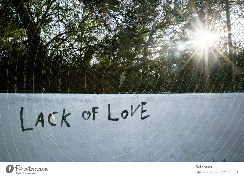 Lacquer of Love Sun Sunlight Wall (barrier) Wall (building) Facade Sign Characters Graffiti Loyal Together Infatuation Loyalty Sadness Lovesickness Colour photo