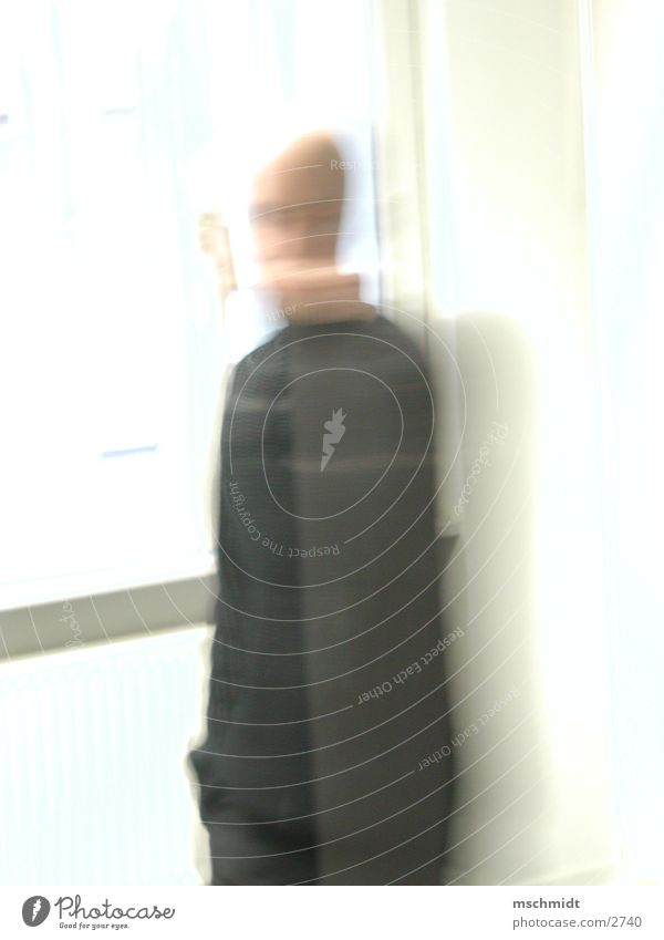 no mood Man White Light Long exposure Human being Bright Movement move