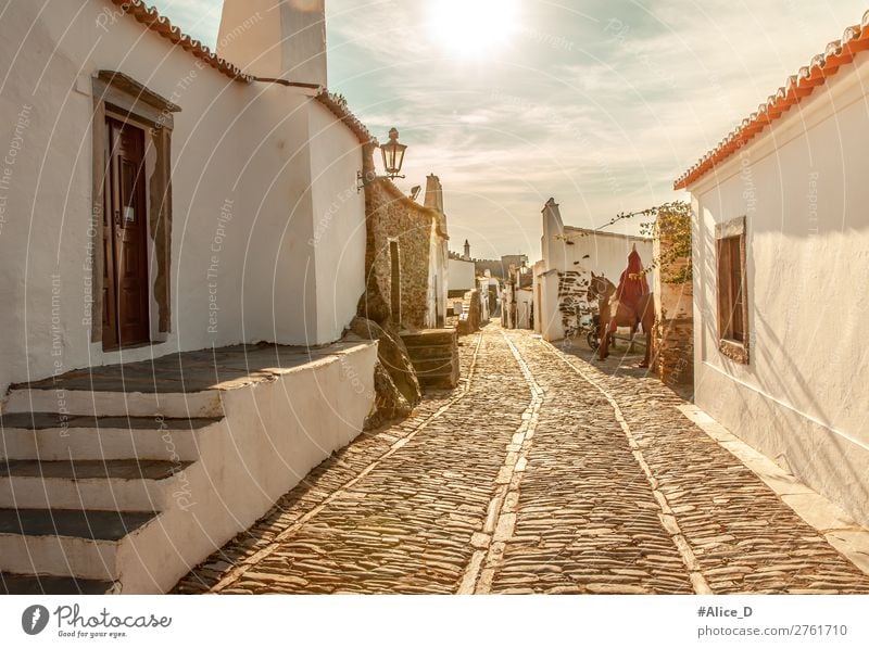 Medieval village Monsaraz in the Alentejo Portugal Vacation & Travel Sightseeing Europe Village Small Town Old town Deserted House (Residential Structure)