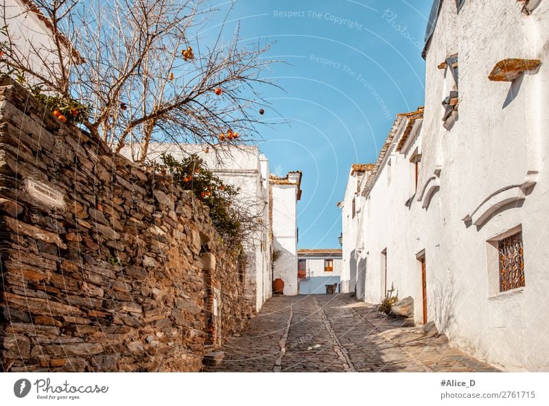 Medieval village Monsaraz in the Alentejo Portugal Vacation & Travel Europe Village Small Town Old town House (Residential Structure) Architecture Facade