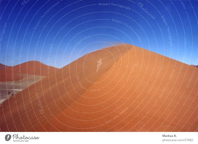 Dune 45 Namibia Hot Dry Physics Loneliness Red Calm Munich Desert Namib desert Warmth Thirst Sand Sparse