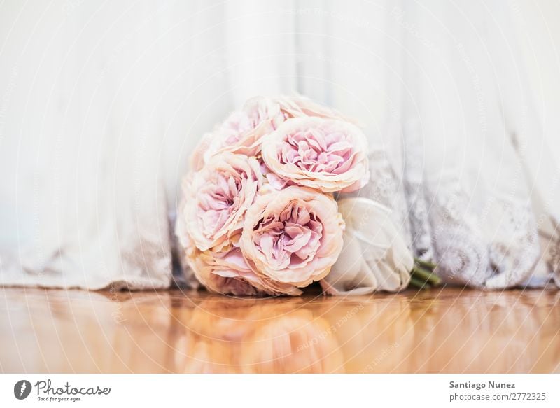Beautiful wedding bouquet on the floor. Wedding Flower Bouquet Bride Floral bridal White Dress Rose valentine Beauty Photography Background picture