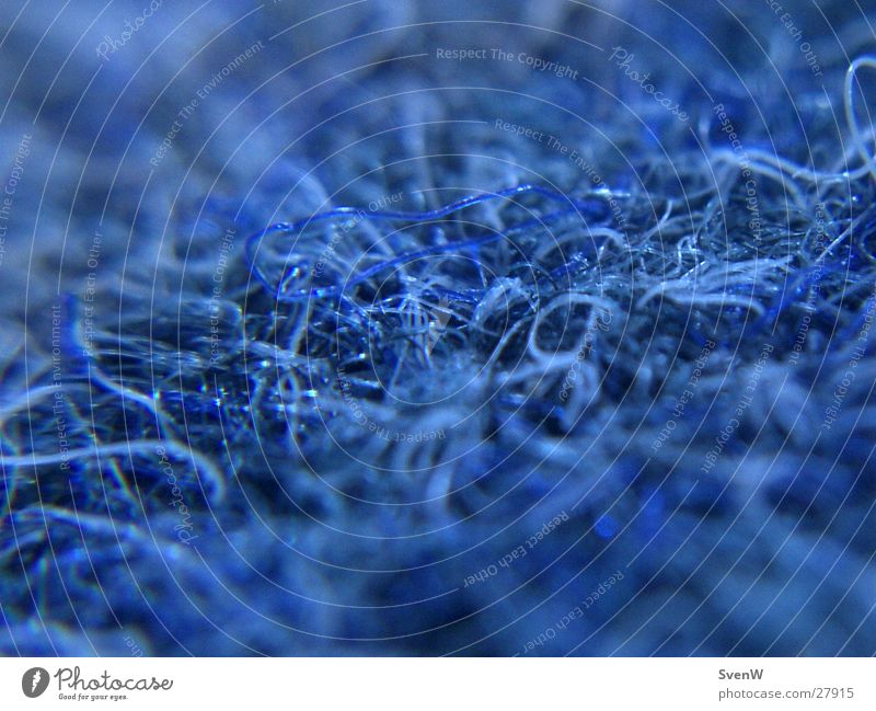 Needle fleece blue Carpet Thread Nonwoven fabric Living or residing Blue Floor covering