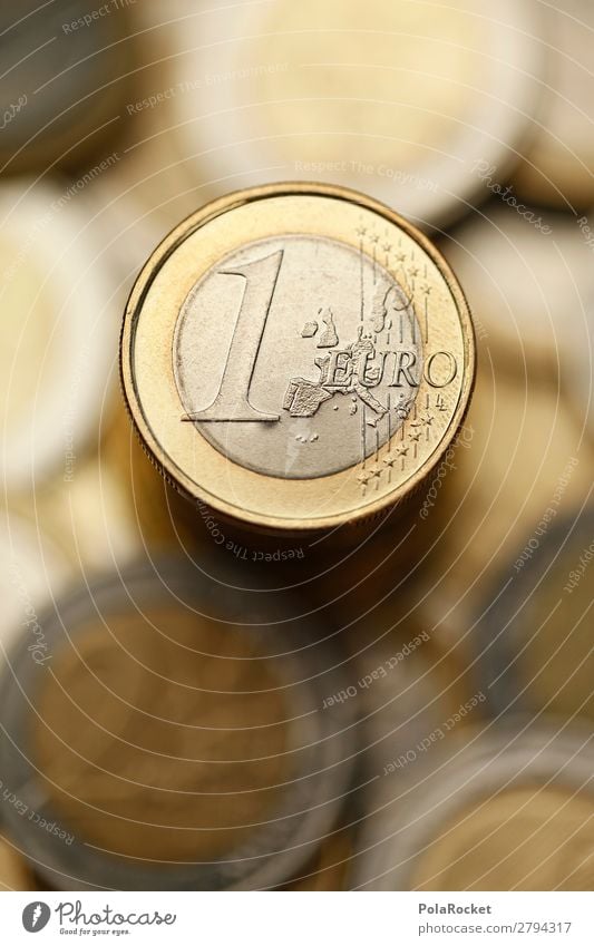 #A# 1-Euro Focus Art Esthetic Euro symbol Money Financial institution Coin Donation Financial difficulty Monetary capital Financial backer Financial transaction