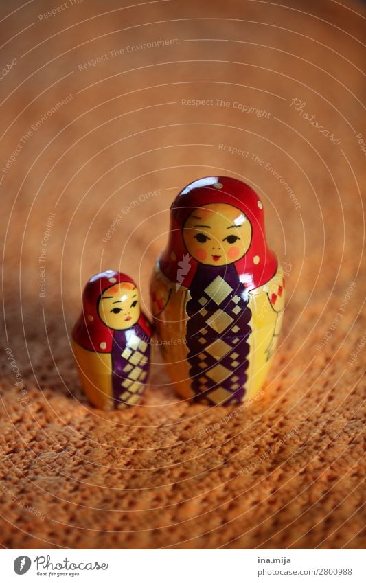 matryoshka Parenting Human being Child Toddler Girl Mother Adults Family & Relations Infancy Life 2 Toys Doll Decoration Souvenir Collection Collector's item