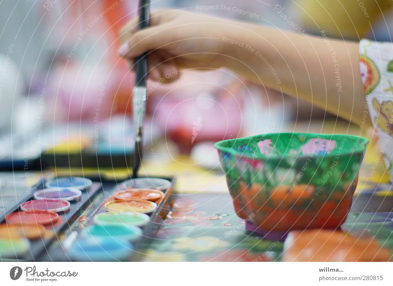 finger painting - a Royalty Free Stock Photo from Photocase