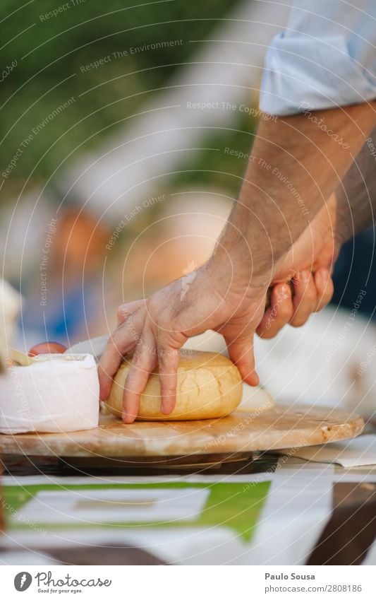 Slicing Cheese Food Buffet Brunch Knives Lifestyle Garden Event Eating Birthday Baptism Human being Masculine Young man Youth (Young adults) Hand 1
