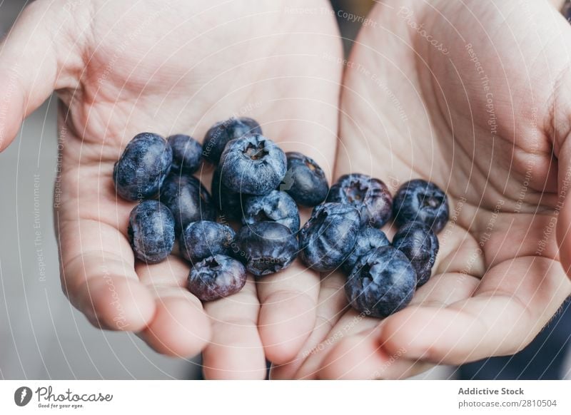 Handful of ripe blueberry Blueberry Berries Fruit handful Food Sweet Juicy Fresh Rip Mature Healthy Tasty Organic Diet Dessert Nature Vitamin Delicious Natural