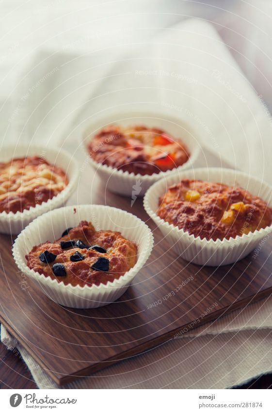 Cheese muffins Dough Baked goods Nutrition Buffet Brunch Banquet Picnic Vegetarian diet Finger food Delicious Brown Muffin Salty Colour photo Interior shot