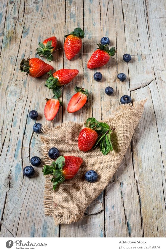 Mix of strawberries and blueberries Strawberry Fruit Background picture Blackberry Healthy Food Breakfast Dinner Blueberry Multicoloured Delicious Dessert Fresh
