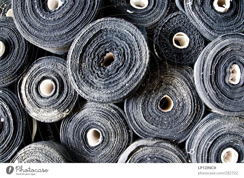°OoO°o0o0°oO°o°o Cloth Gigantic Round Black Design Idea Inspiration Shopping Creativity fabrics fabric roll Tailor's shop Fabric thread Colour photo