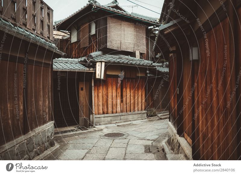 Traditional small wooden houses House (Residential Structure) Wood asian Home Old Asia Japanese Architecture Wooden house Vintage Elegant Housekeeping Exterior